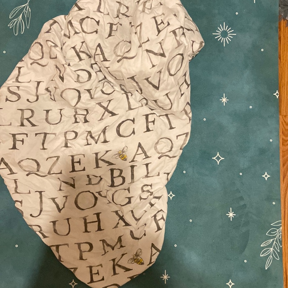 Burt’s bees crib sheet